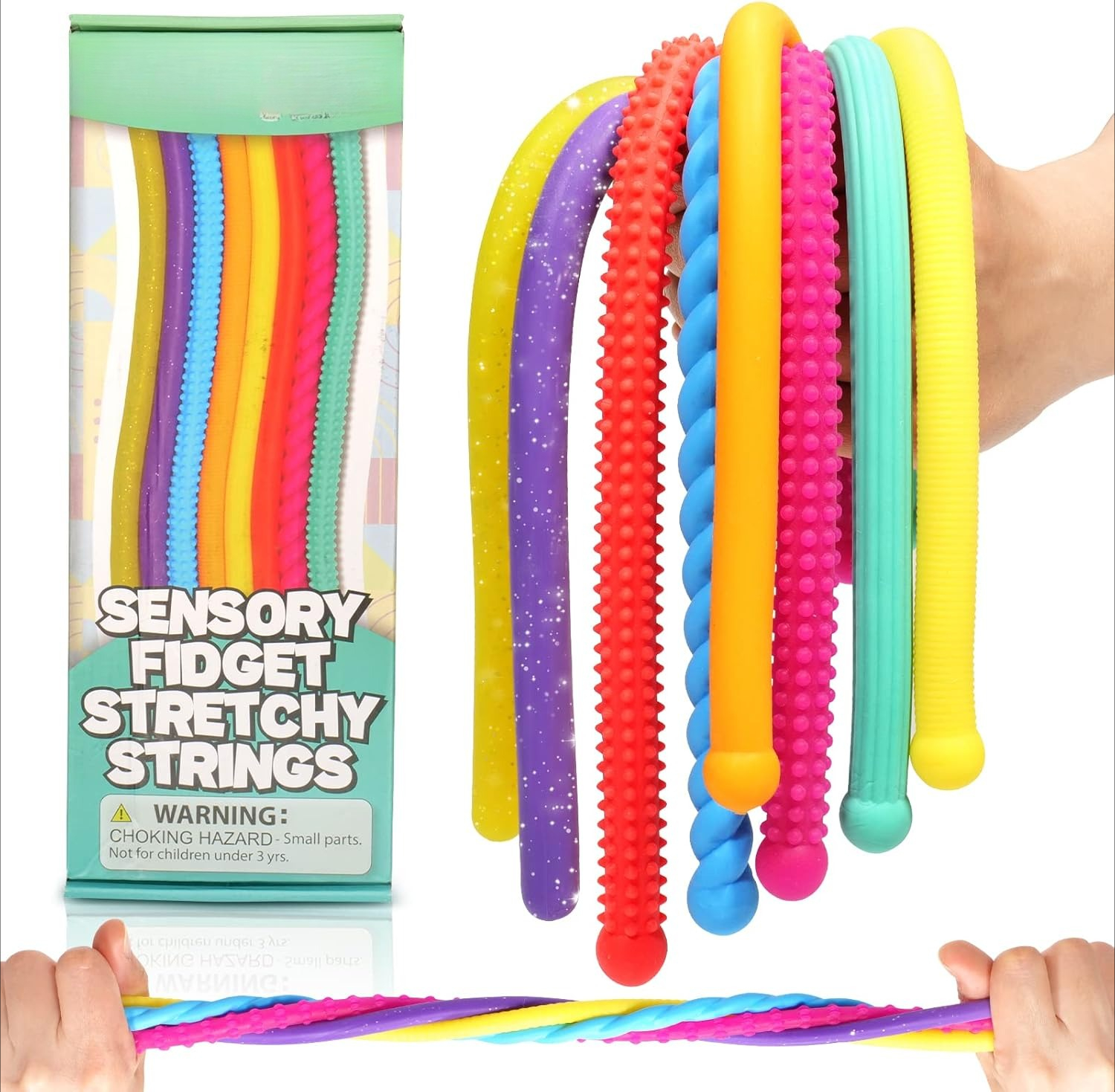 AliExpress Sensory Autism Toys- Textured Stretchy Fidget Toys for Stress Anxiety - Sensory Toys Special Needs for Autistic