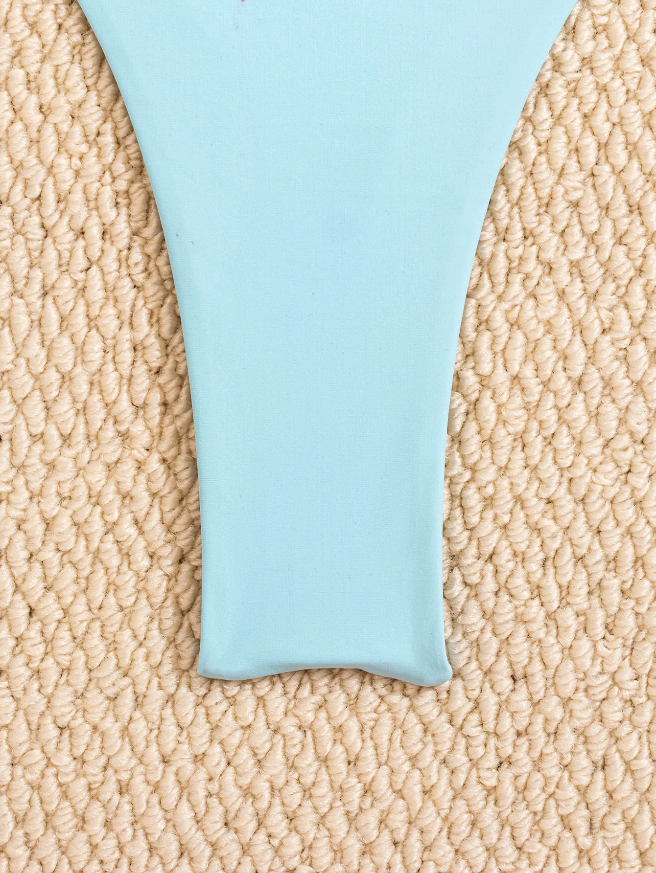 AliExpress Sexy Bandeau Bikini Set 2026 Women Sky Blue Starfish Ornament Push Up Thong Swimsuit Brazilian Beach Bathing Suit Micro Swimwear, view 6