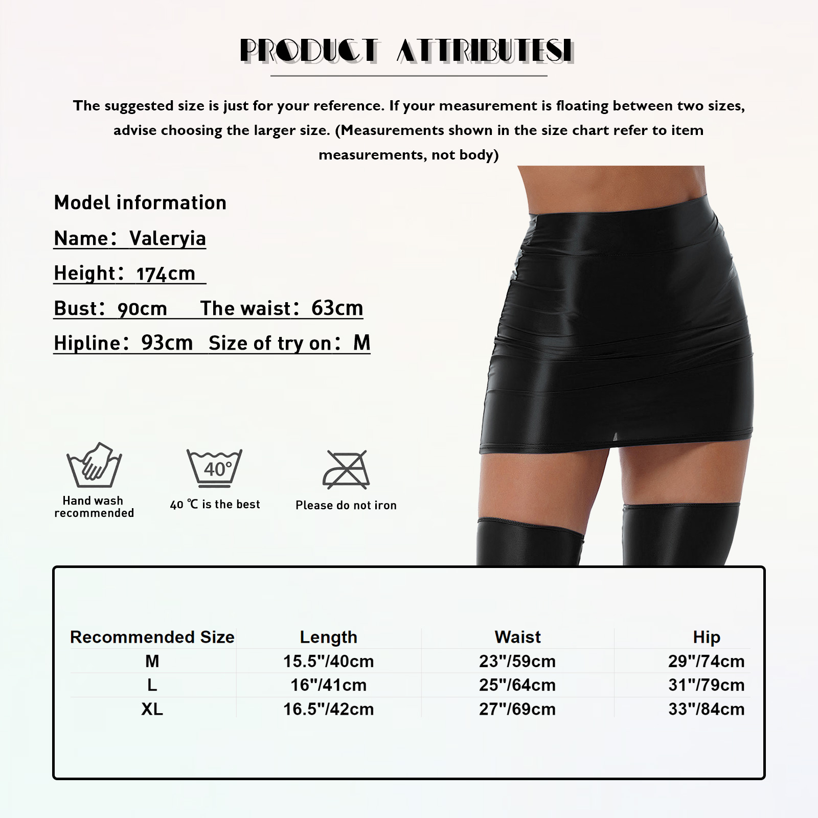 AliExpress Sexy Female Women Glossy Patent Leather Skirt Ladies Low Rise Mini Skirt for Clubwear Party Pole Dancing Stage Performance, view 6