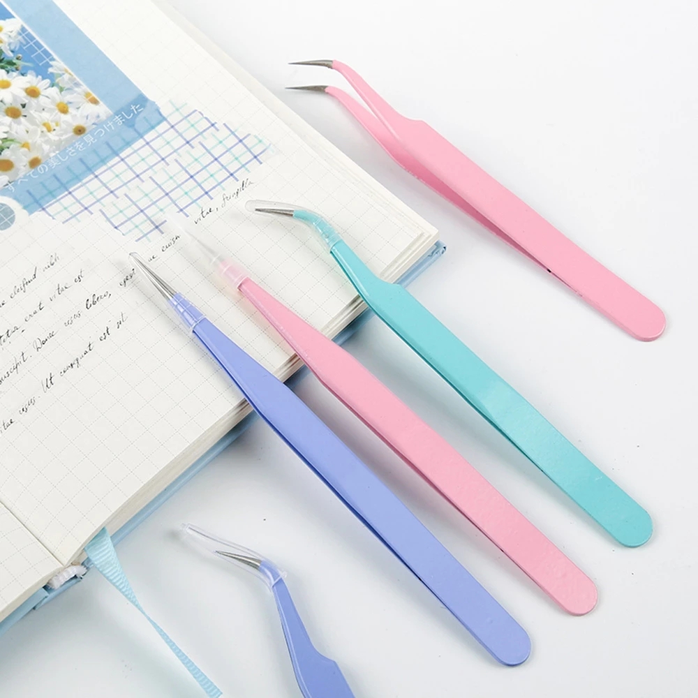 AliExpress Sharkbang BOBO 2PCS Tweezers Scrapbook Sticker Washi Tape Picking Multi-Tool Stationery DIY Junk Journal Album School Supplies, view 3