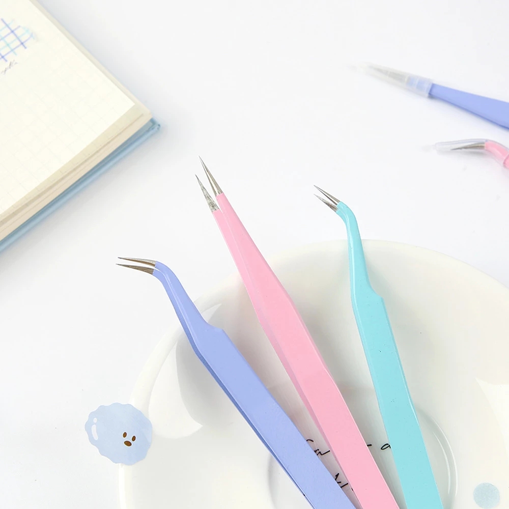 AliExpress Sharkbang BOBO 2PCS Tweezers Scrapbook Sticker Washi Tape Picking Multi-Tool Stationery DIY Junk Journal Album School Supplies, view 4