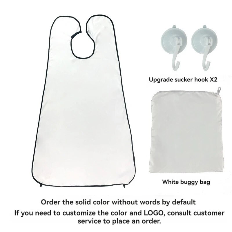 AliExpress Suction Cup Shaving and Trimming Bib, view 6