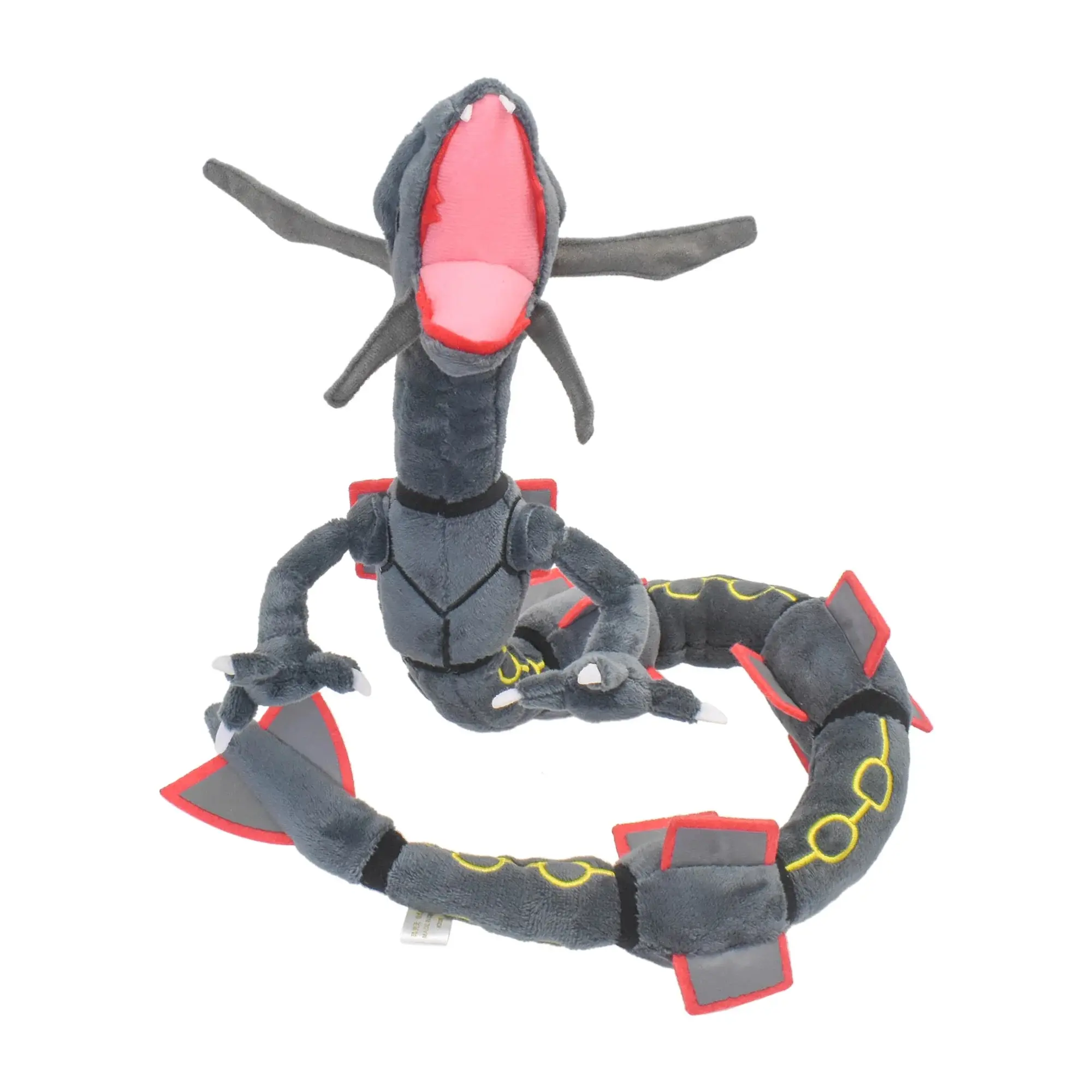 AliExpress Shiny Rayquaza Plush Toys Stuffed Animal Game for Collectible Gift,Soft Plushies,Cute Cartoon Character Black 12 Inch, view 2