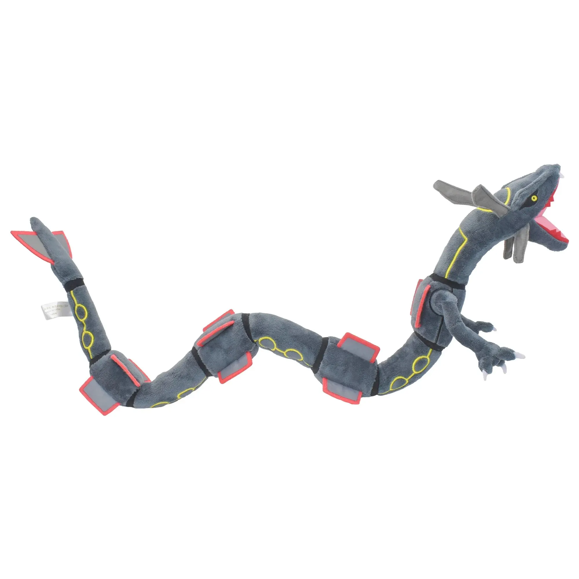 AliExpress Shiny Rayquaza Plush Toys Stuffed Animal Game for Collectible Gift,Soft Plushies,Cute Cartoon Character Black 12 Inch, view 5