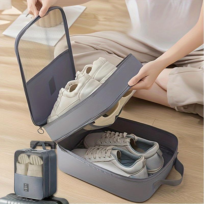 AliExpress Shoe Bags - Holds 3 Pair of Shoes, Travel Essentials for Flying Carry On Luggage Accessories, view 3