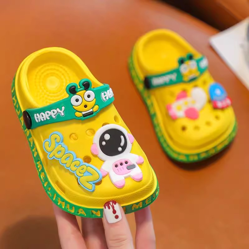 AliExpress Shoes  Children's  Cartoon Baby Soft-Soled Sandals – Ultra-Light Anti-Slip Infant Closed-Toe Sandals for Boys & Girls Beach, view 5