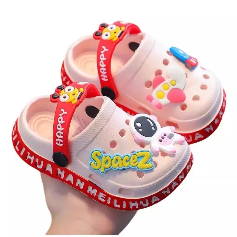AliExpress Shoes  Children's  Cartoon Baby Soft-Soled Sandals – Ultra-Light Anti-Slip Infant Closed-Toe Sandals for Boys & Girls Beach, view 6
