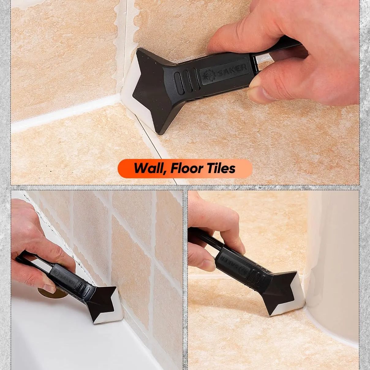AliExpress 5-in-1 Silicone Caulking Tool, view 6