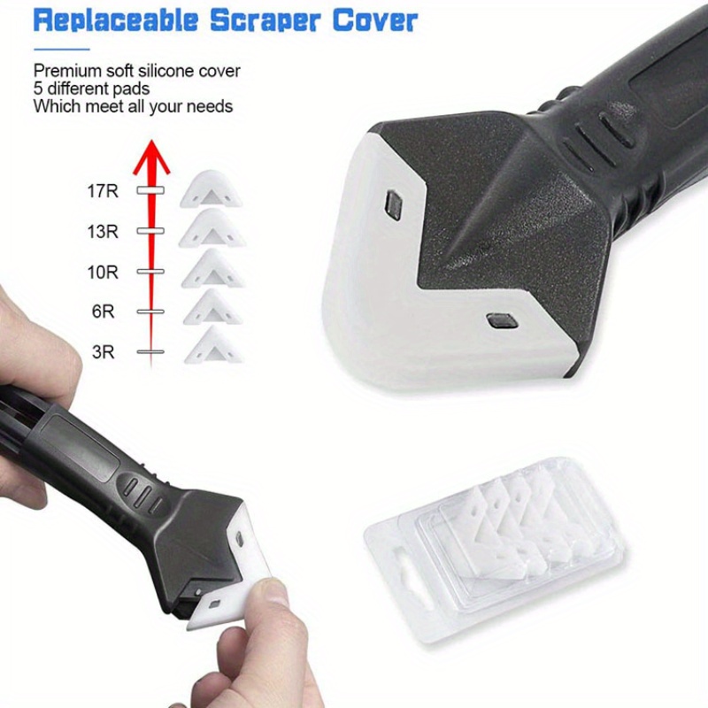 AliExpress 5-in-1 Silicone Caulk Finishing and Removal Tool, view 4