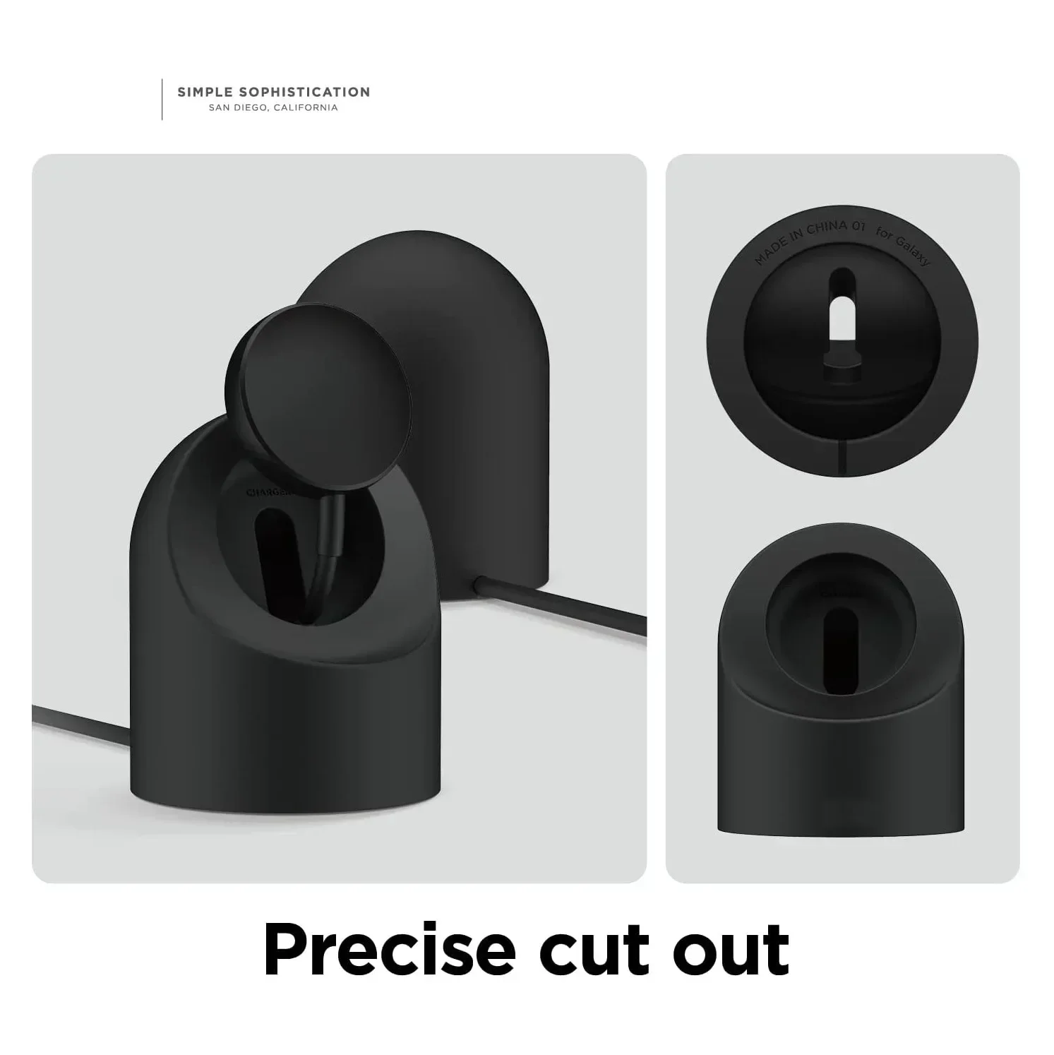 AliExpress Silicone Charging Stand for Samsung Galaxy Watch, view 4
