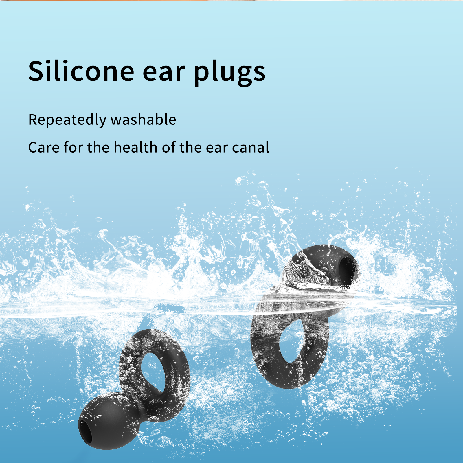 AliExpress Silicone Earplugs for Swimming Sleep Noise Cancel Noise Reduction-Soundproof Reduce Disturbances -Quality Earplugs, view 5
