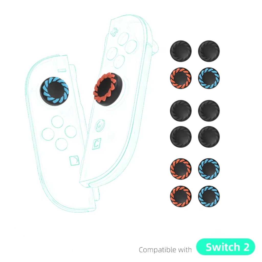 AliExpress Silicone Grip Cover for Switch 2 Game Controllers, Thumb Stick Protector Accessories