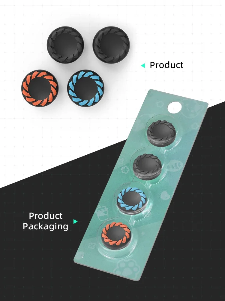 AliExpress Silicone Grip Cover for Switch 2 Game Controllers, Thumb Stick Protector Accessories, view 6