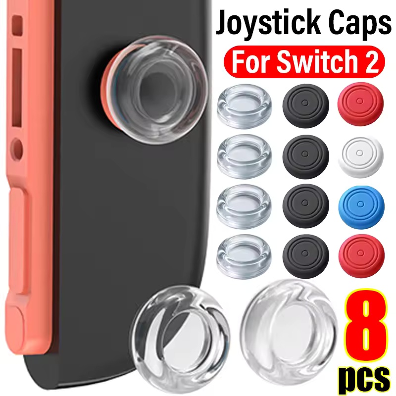 AliExpress Silicone Joystick Thumb Stick Grip Cover for Nintend Switch 2 NS2 Gamepad Joysticks Protectors Anti Slip Caps For Switch2