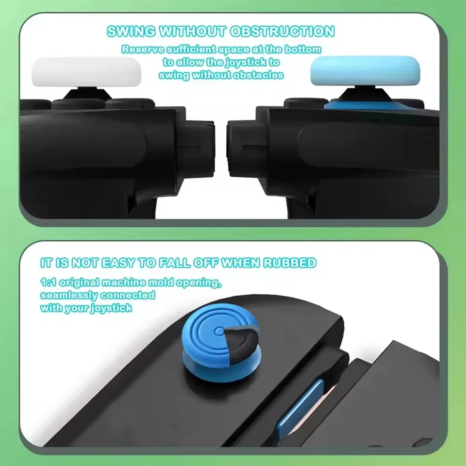 AliExpress Silicone Joystick Thumb Stick Grip Cover for Nintend Switch 2 NS2 Gamepad Joysticks Protectors Anti Slip Caps For Switch2, view 6