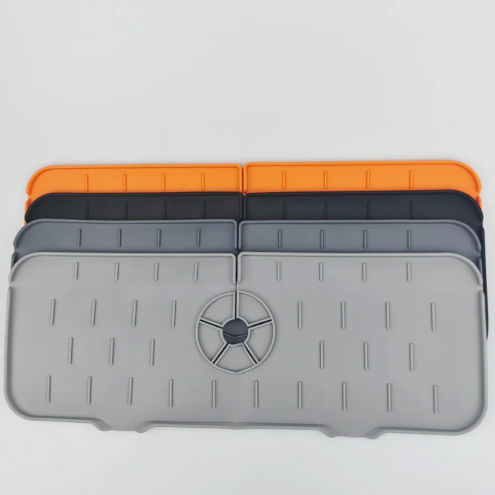 AliExpress Silicone Faucet Mat and Sponge Rack Splash Guard, view 5