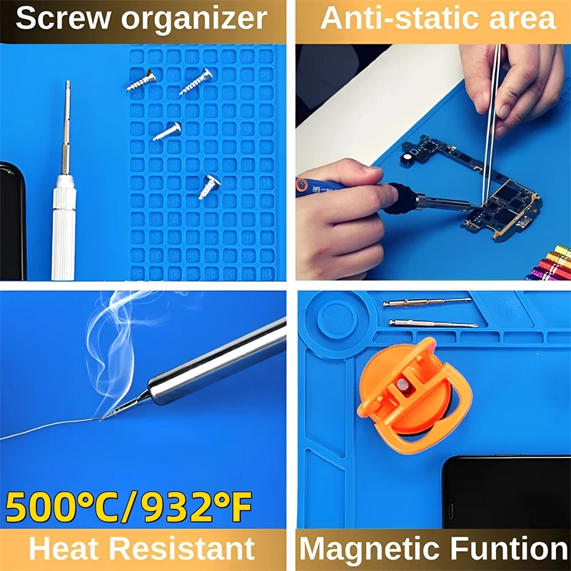 AliExpress ESD Antistatic Silicone Soldering Work Mat, view 4