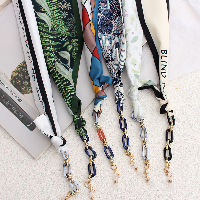 AliExpress Silk Ribbon Boho Acrylic Eyeglass Chain