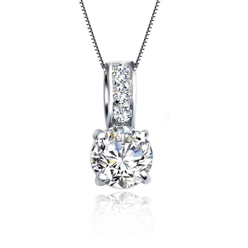 AliExpress Cubic Zirconia Pendant Necklace for Women, view 2
