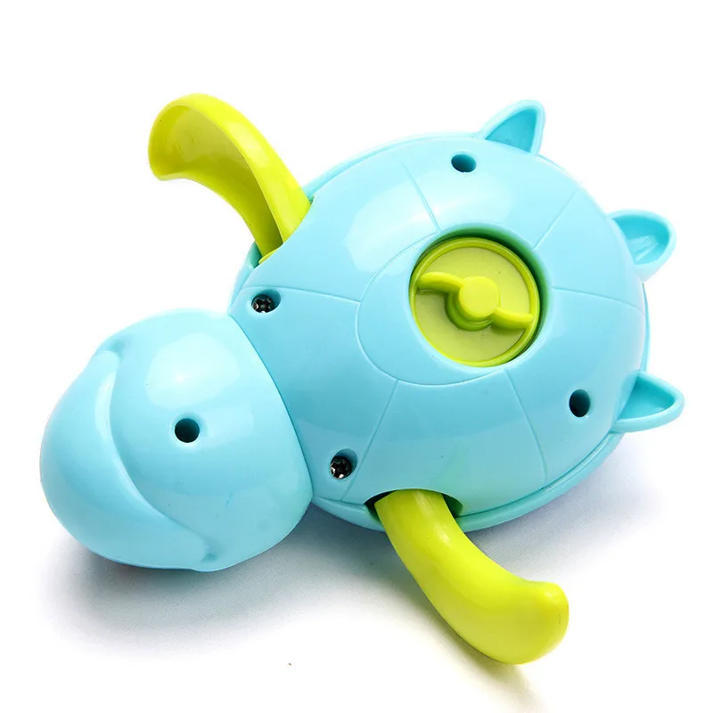 AliExpress Single Sale Cute Cartoon Animal Tortoise Classic Baby Water Toy Infant Swim Turtle Wound-up Chain Clockwork Kids Beach Bath Toys, view 5