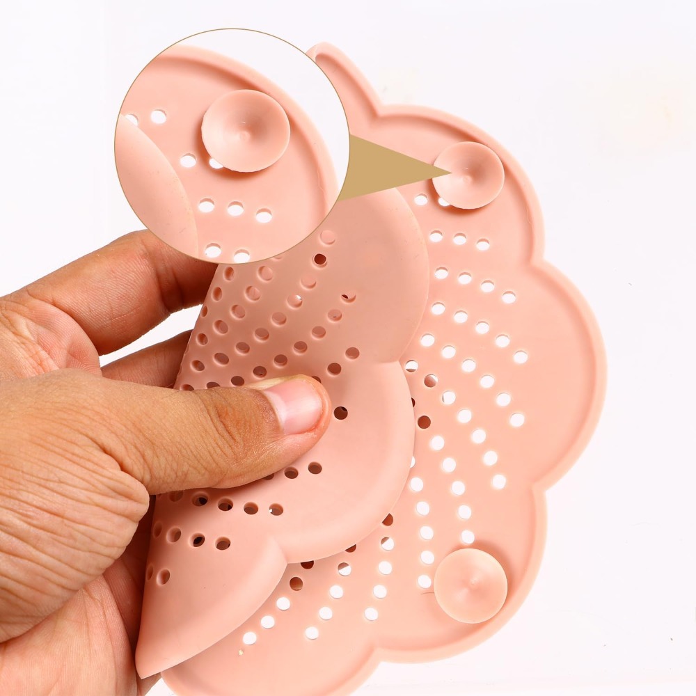 AliExpress Silicone Shower Drain Hair Catcher, view 2