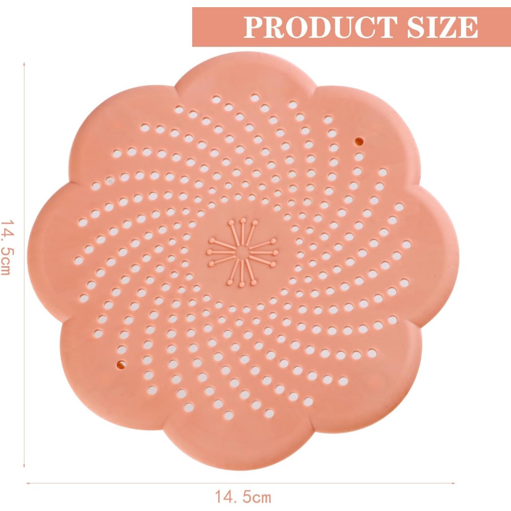 AliExpress Silicone Shower Drain Hair Catcher, view 3