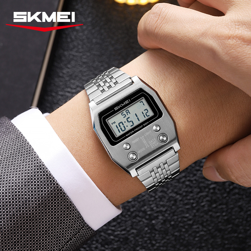 AliExpress SKMEI 2460 Men's Retro Digital Sports Watch, view 5