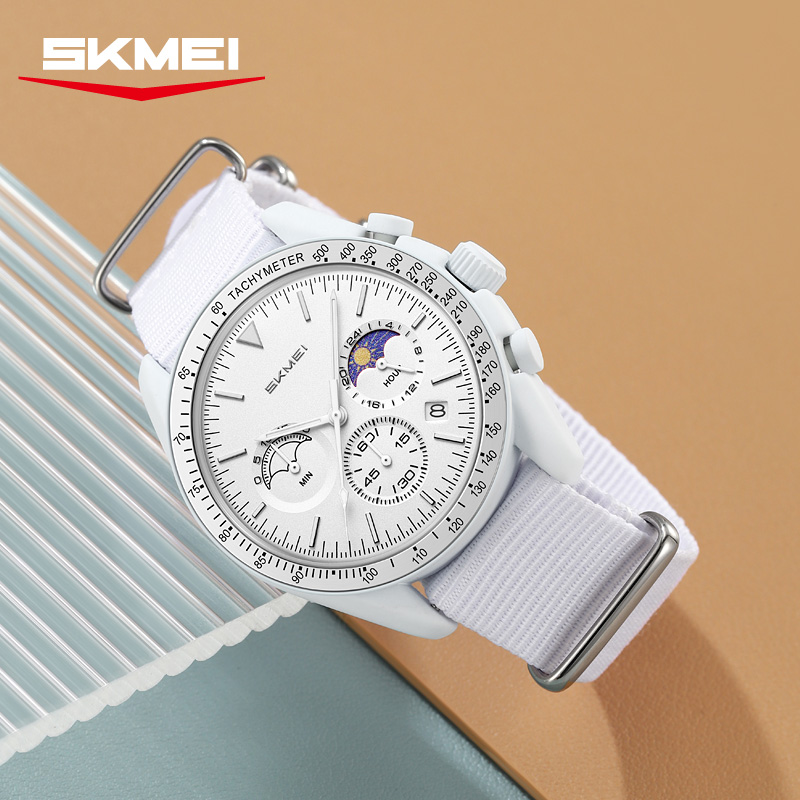 AliExpress SKMEI 9392 Quartz Chronograph Watch with Nylon Strap, view 5