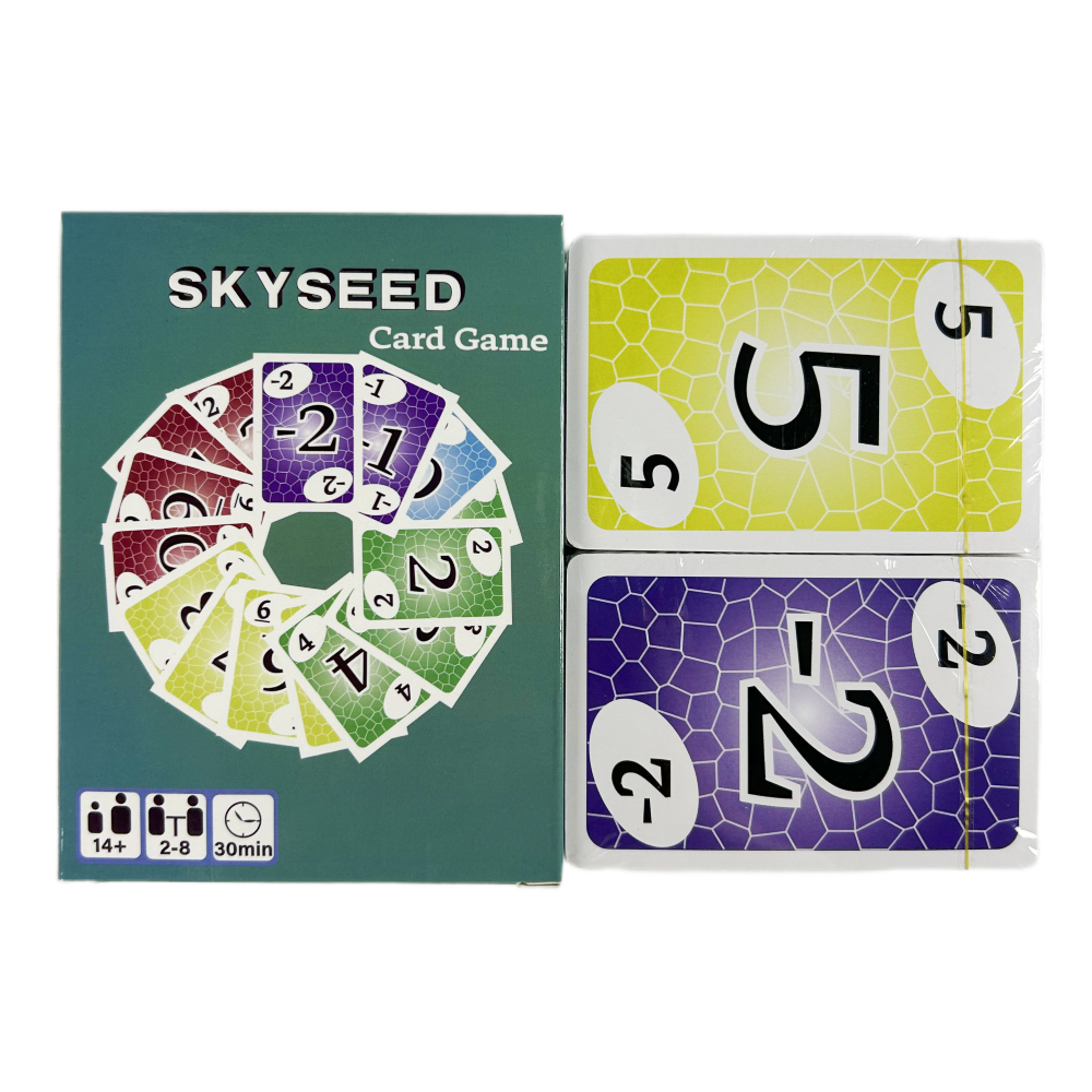 AliExpress Skyseed Card Game 150 Playing Cards Board Game Deck Fun Exploration Action Edition Christmas and Halloween Gifts, view 3