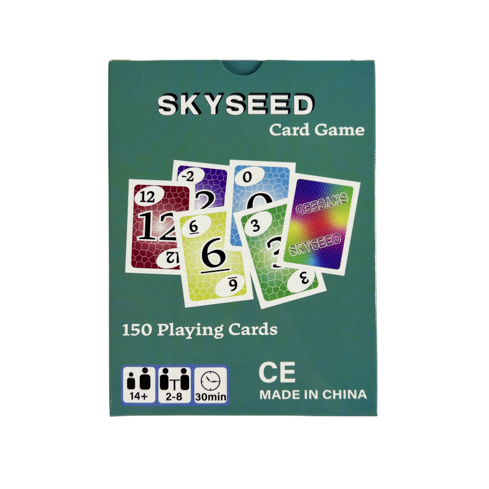 AliExpress Skyseed Card Game 150 Playing Cards Board Game Deck Fun Exploration Action Edition Christmas and Halloween Gifts, view 2