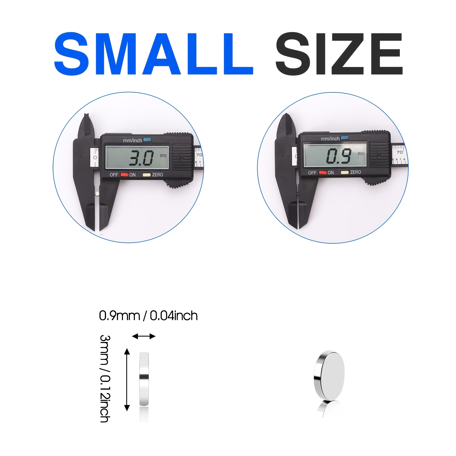 AliExpress Mini Refrigerator Magnets Set in Assorted Sizes, view 2