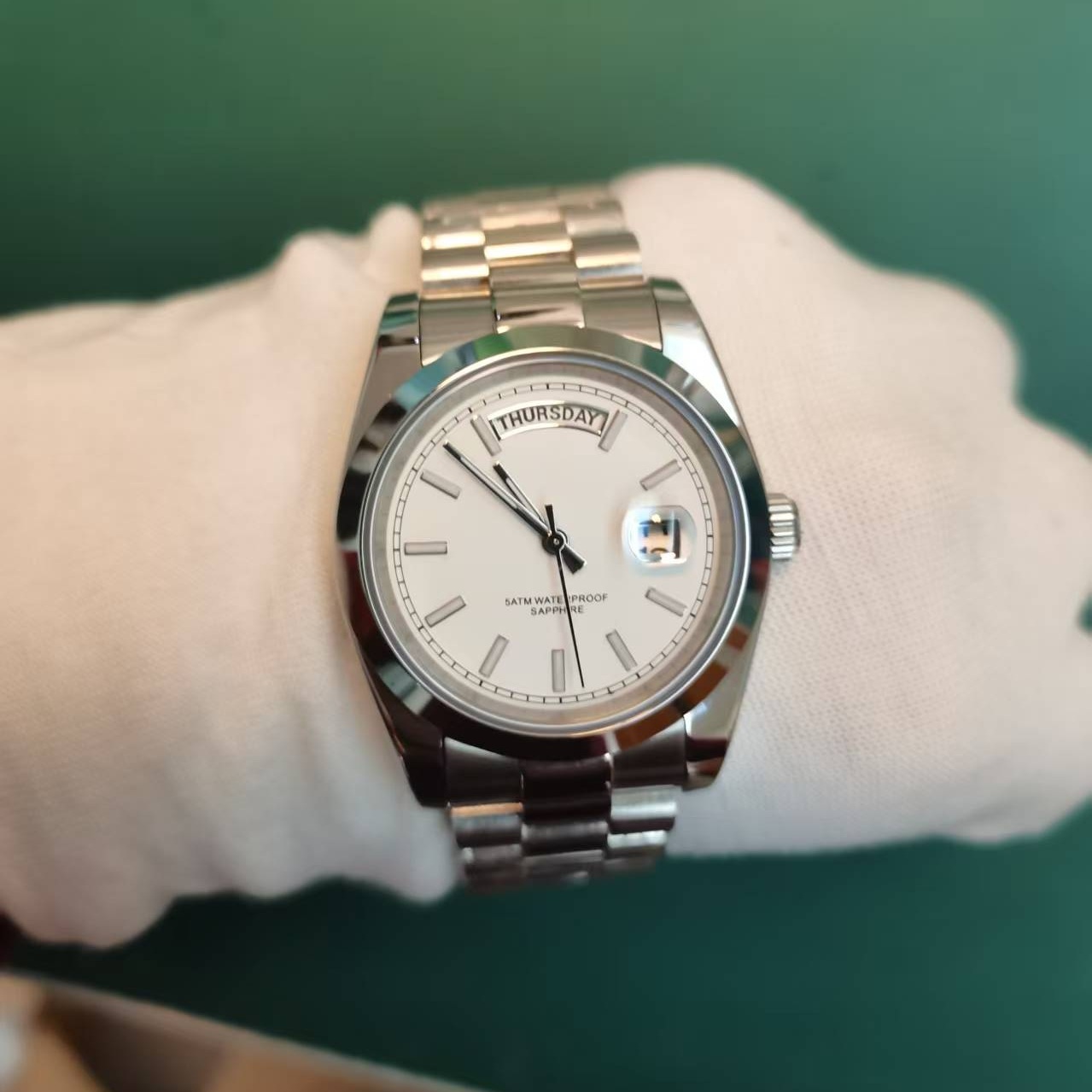 AliExpress Men's Small 36 mm Sapphire Glass Quartz Watch, view 2