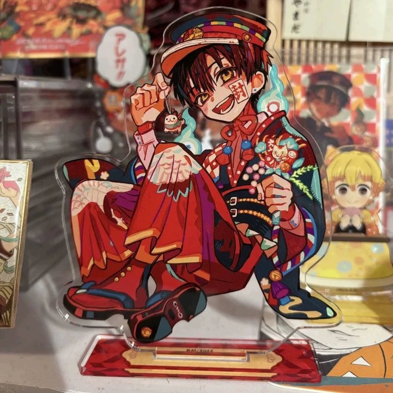 AliExpress Small Toilet Bound Hanako Manga Peripherals Desktop Ornaments Collection Models Cartoon Game Peripherals Fans Birthday Gift Toys, view 3