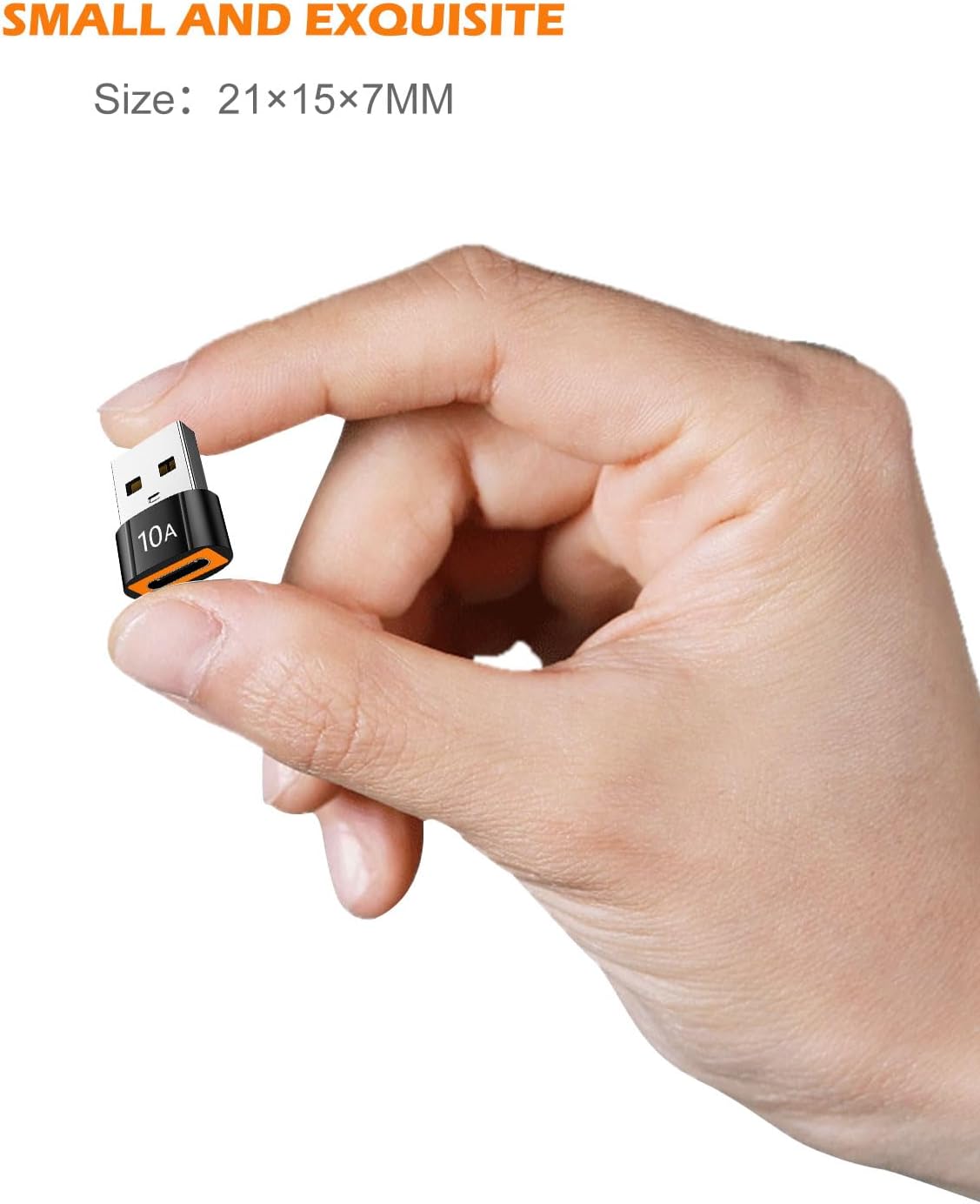 AliExpress Mini USB-A to USB-C Charging Adapters, view 5