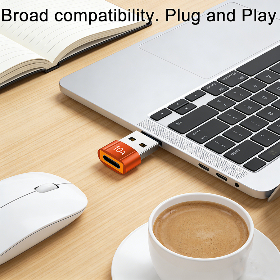 AliExpress Mini USB-A to USB-C Charging Adapters, view 6