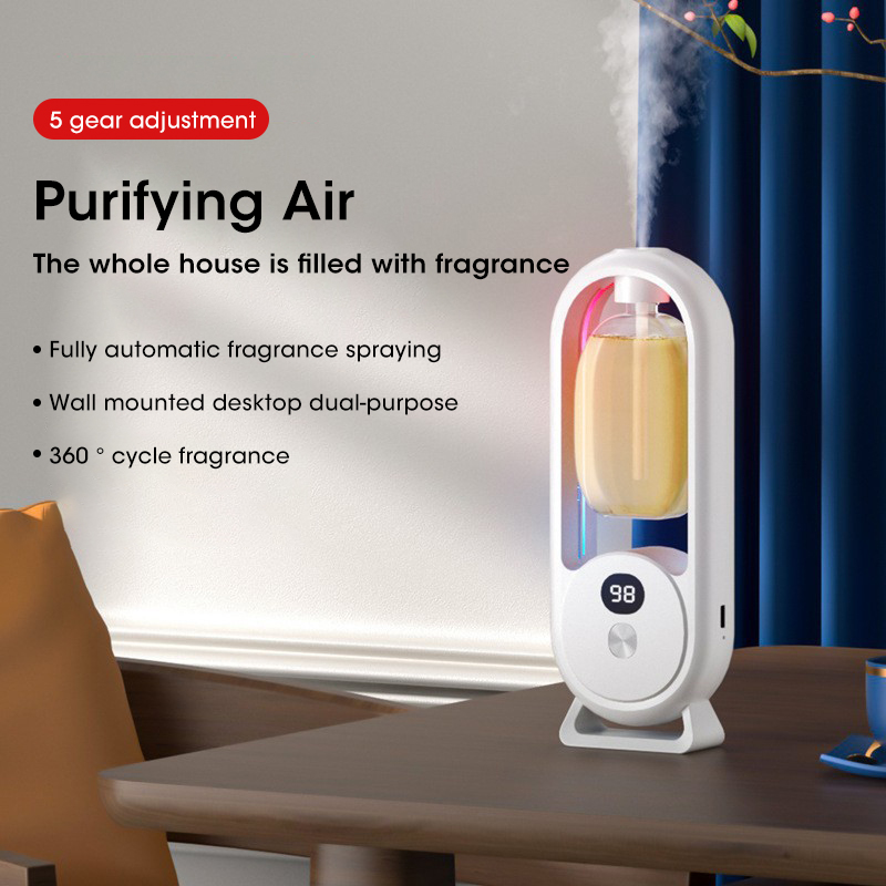 AliExpress Smart Essential Oil Diffuser with 5 Speeds, view 2