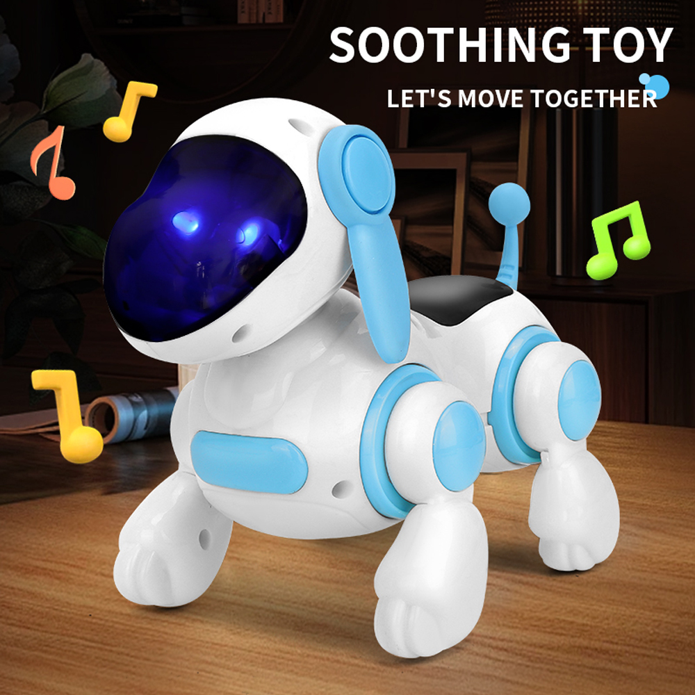 AliExpress Smart Interactive Robotic Dog,Simulated Walking, Light, Sound, Music, Children's Educational Crawling, Singing And Interactive f, view 2