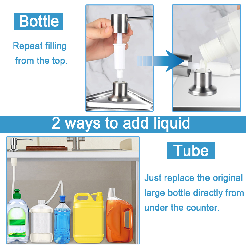 AliExpress Under-Sink Soap Dispenser Pump with Extension Tube, view 2