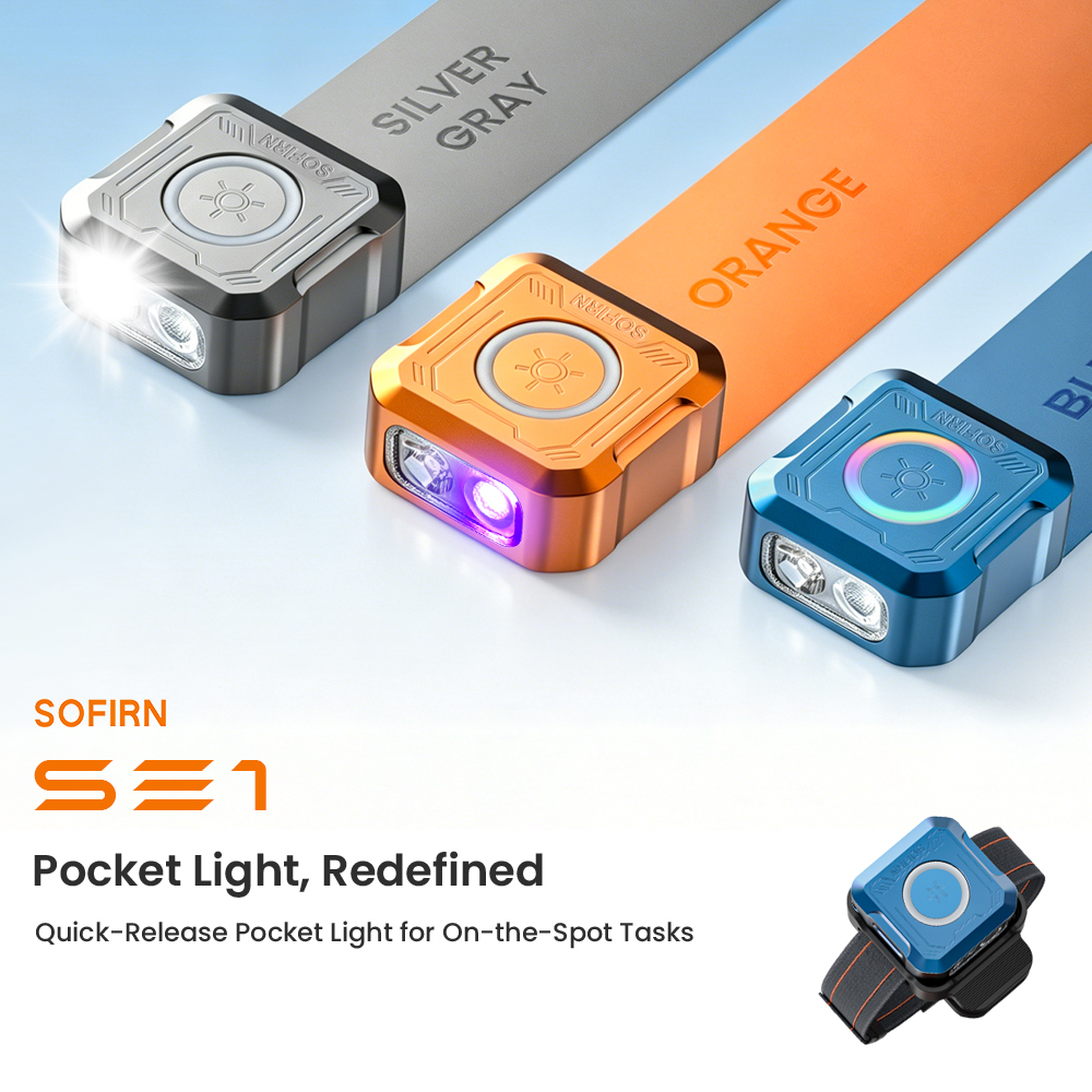 AliExpress SOFIRN SE1 Mini Pocket Flashlight (300 Lumens)