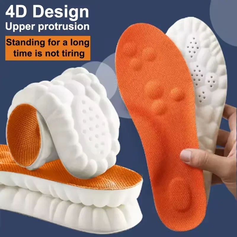 AliExpress 4D Cloud PU Cushioning Running Insoles, view 3