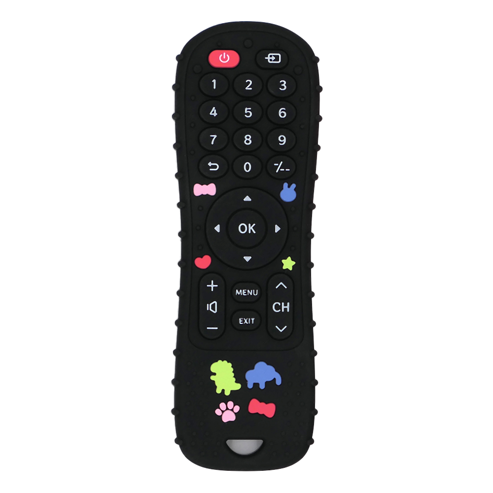 AliExpress Soft Silicone Teether in Remote Control Shape Ideal Soft Teething Toy for Babies Perfect Children's Holiday Gift, view 5