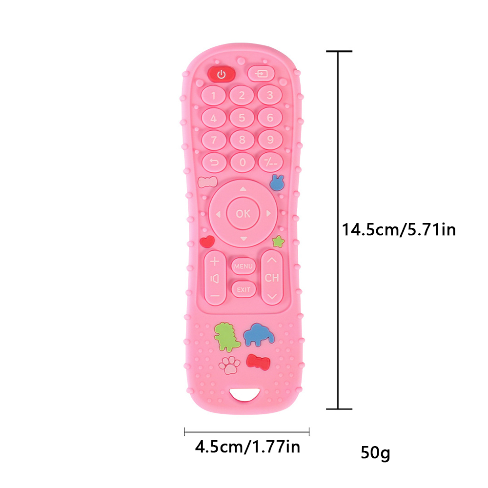 AliExpress Soft Silicone Teether in Remote Control Shape Ideal Soft Teething Toy for Babies Perfect Children's Holiday Gift, view 6