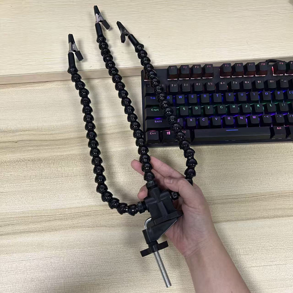 AliExpress Soldering Helping Hands Station with Flexible Arms, view 4