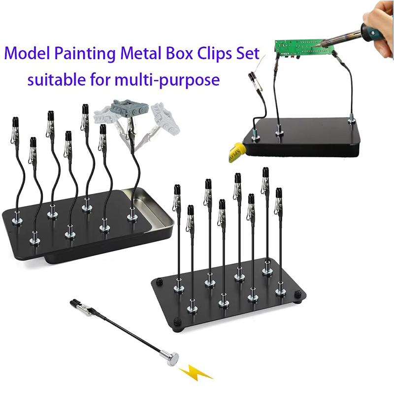 AliExpress Magnetic Base Soldering Third Hand with Clips, view 4