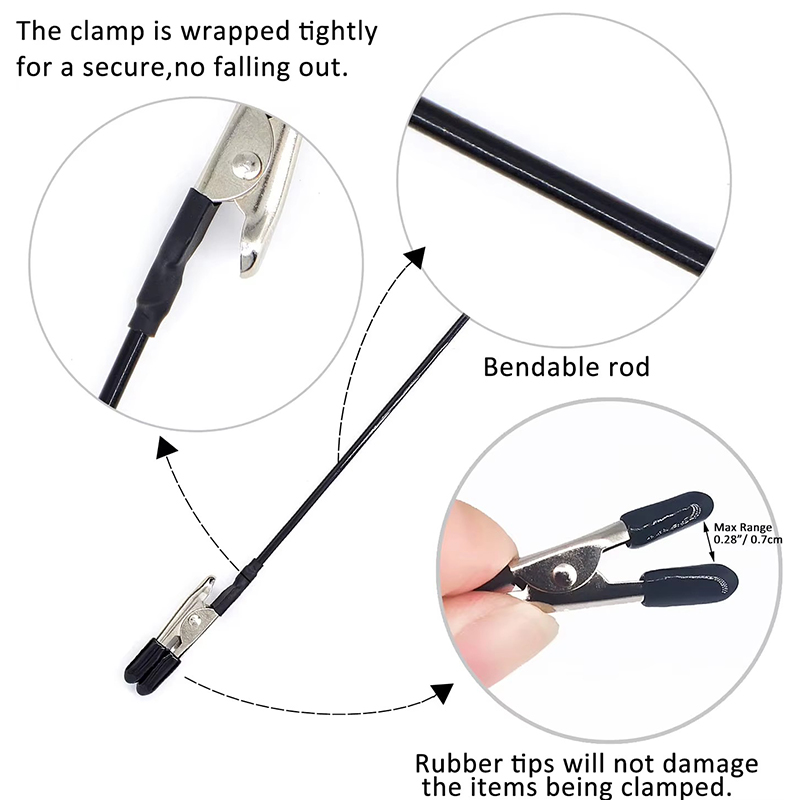 AliExpress Magnetic Base Soldering Third Hand with Clips, view 5