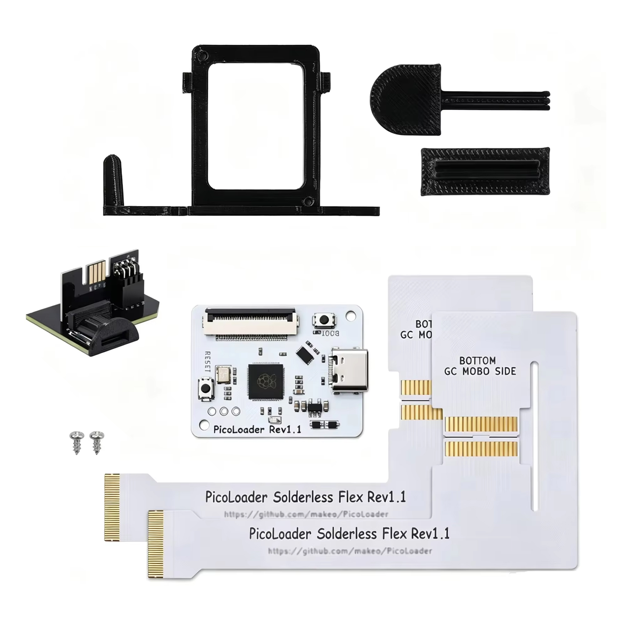 AliExpress Solderless Rev1.1 PicoLoader Flex Cable Based On Pi Pico RP2040 Support SD2SP2 GC2SD SDGecko For GameCube NGC Console