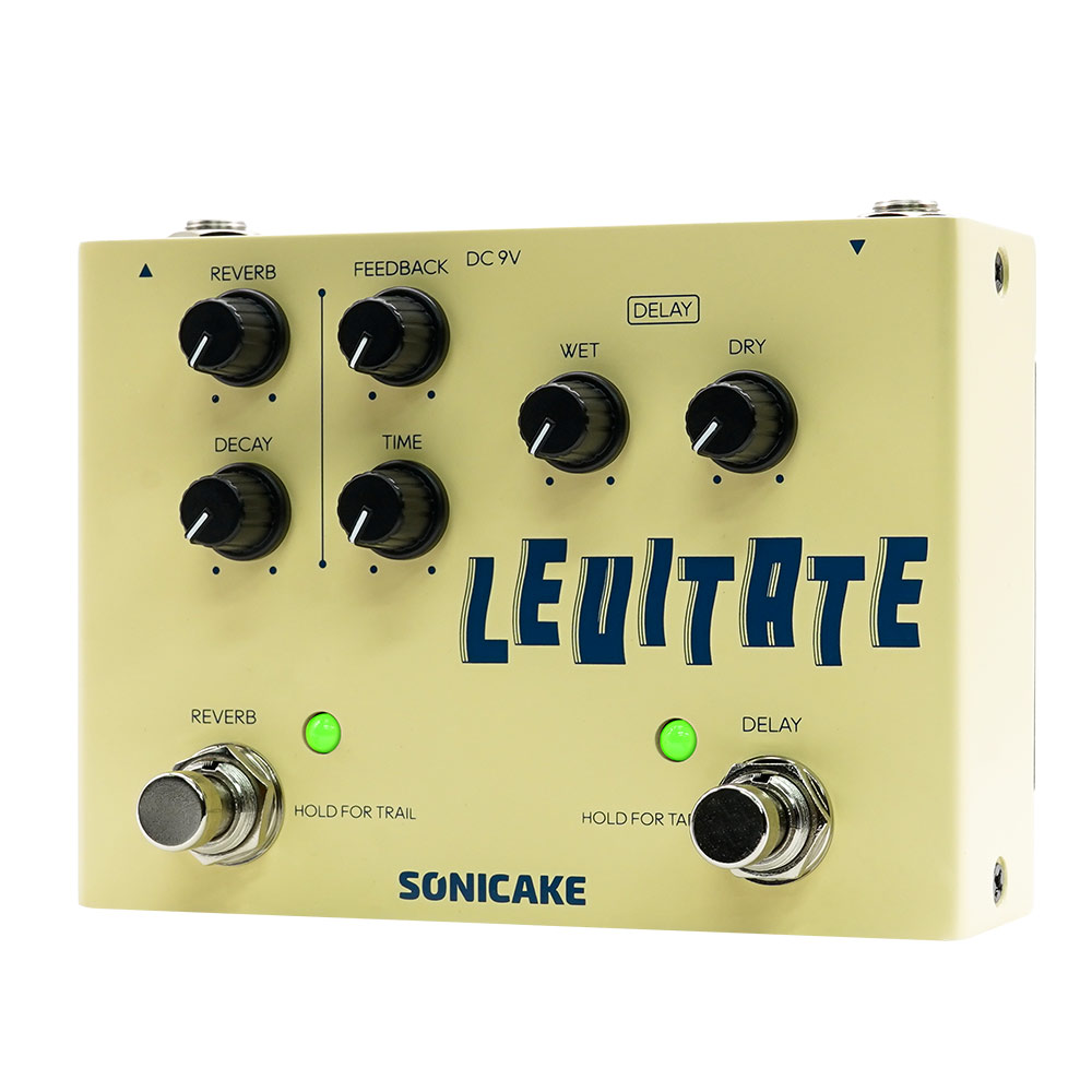 AliExpress SONICAKE Local Levitate Digital Delay and Reverb 2 in 1 Functions Guitar Effects Pedal with Dual Footswitch Shipping from US, view 2