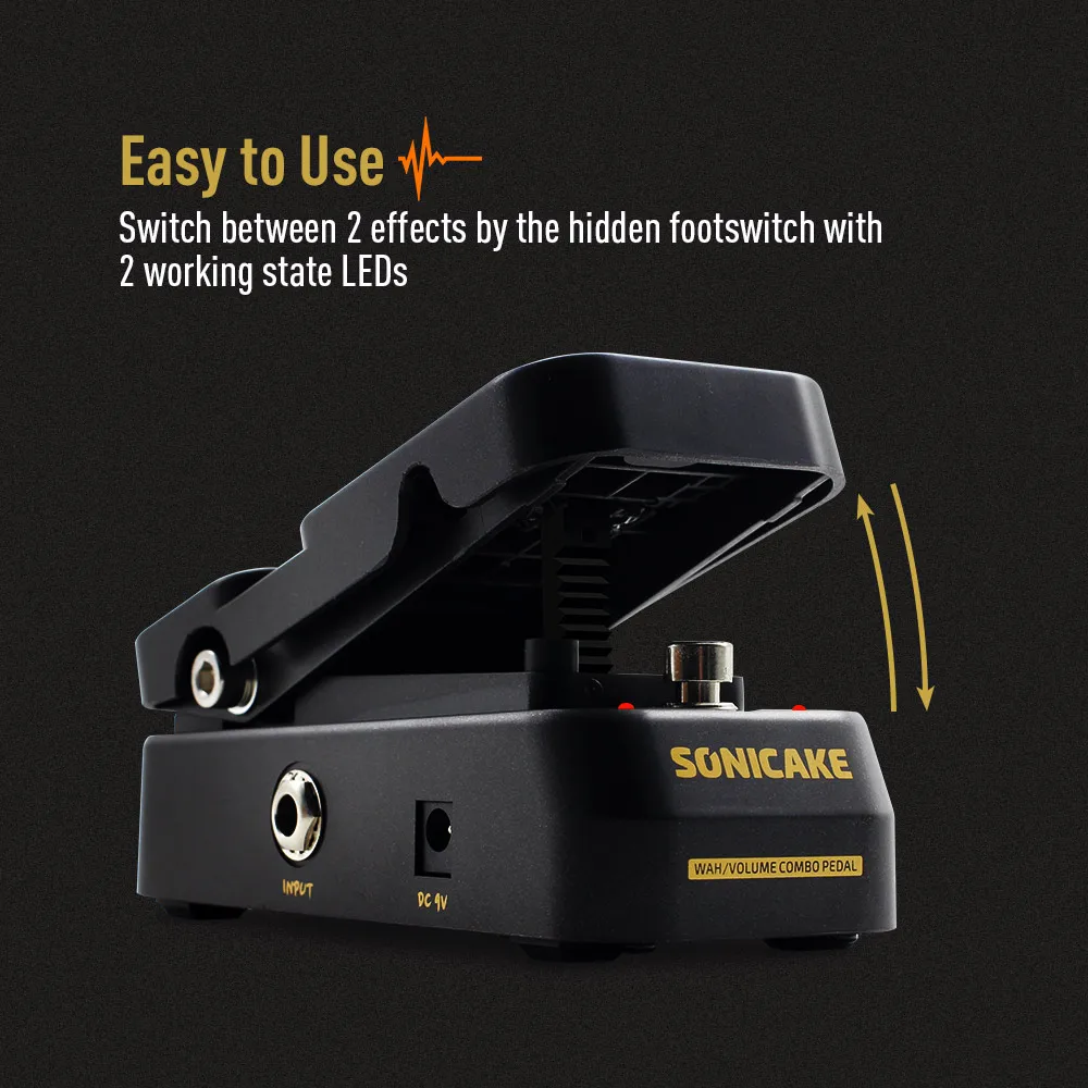 AliExpress SONICAKE Local VolWah Pedal Active Volume Control And Wah-wah Guitar Expression Pedal Shipping from US, view 6