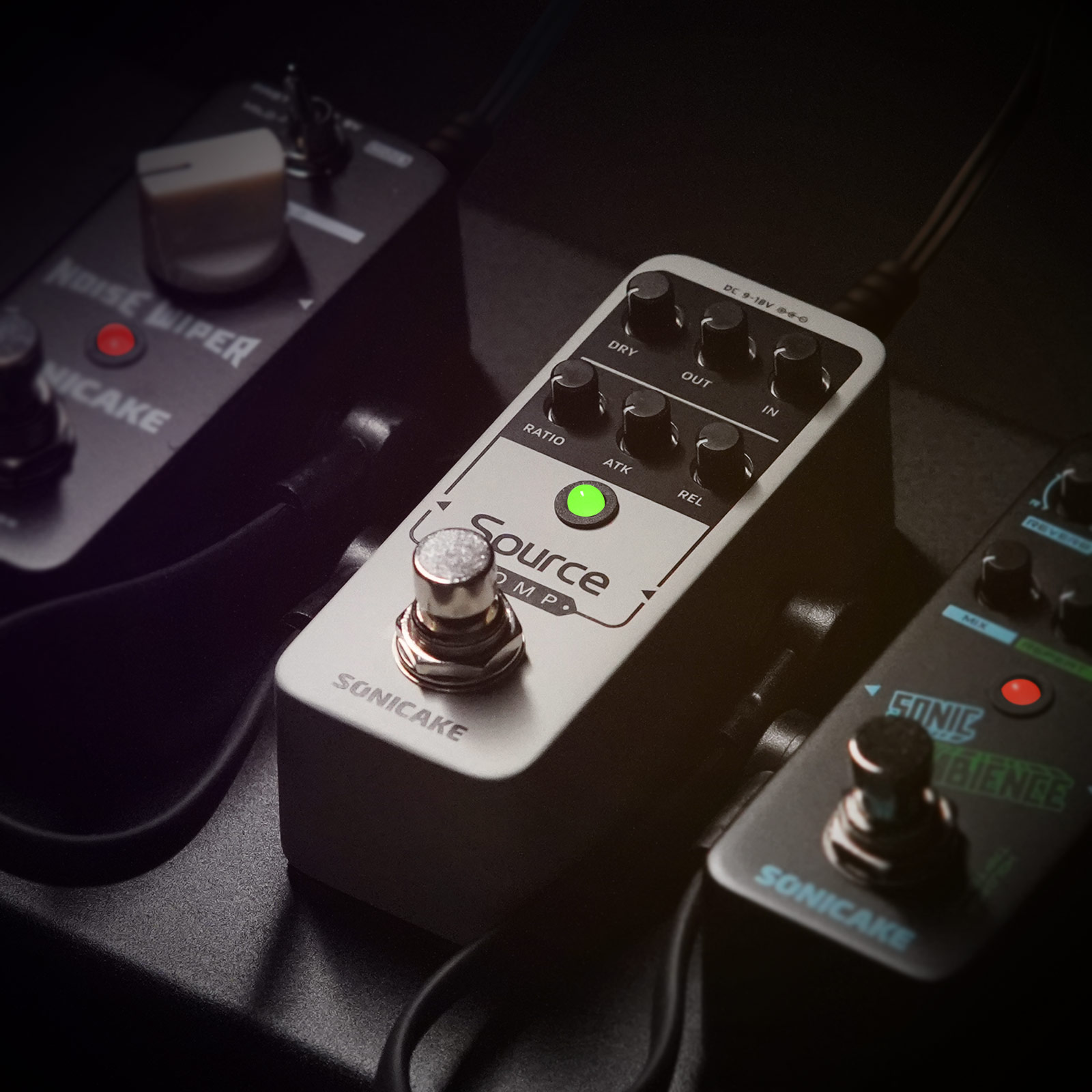 AliExpress SONICAKE Source Compressor 1176 Studio Compressor Guitar Effects Pedal Analog Buffered-Bypass QSS-27, view 6