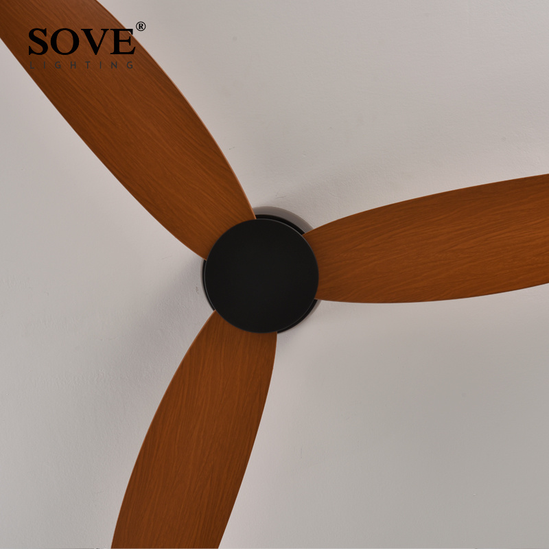 AliExpress SOVE Low Floor Modern BLDC Ceiling Fan with Remote Control Household Use Ventilation Fan Motor Electric Fan Decorative Fans, view 5